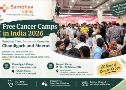 Free cancer camp in india